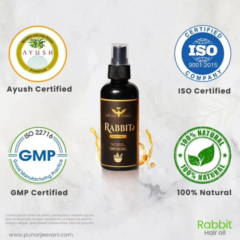 Rabbit Herbal Hair Oil